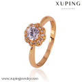 11225-Xuping nuevo anillo de dedo de las señoras de la boda de la joyería del oro 18K del anillo